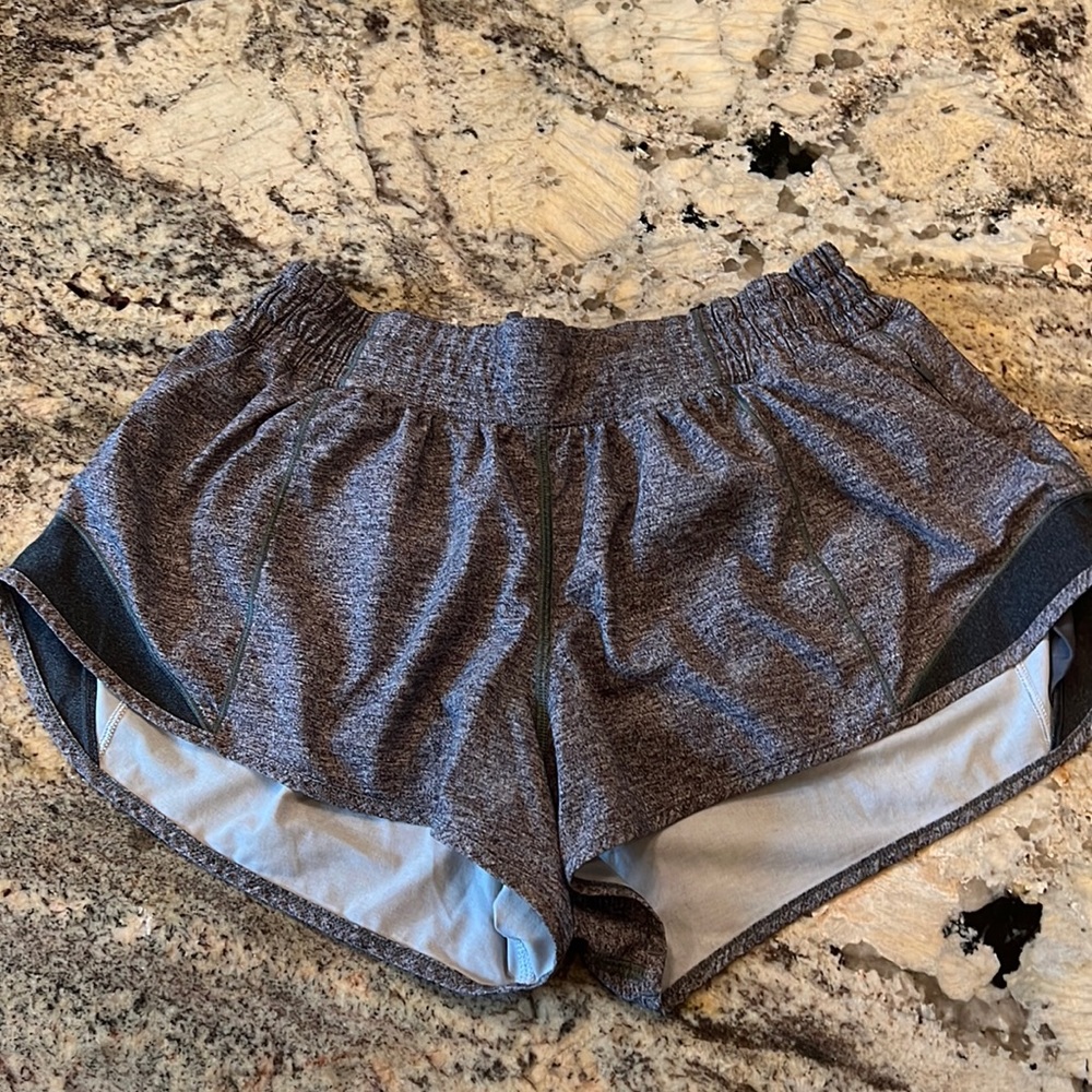 Gray Lulu lemon shorts